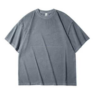 Venta al por mayor personalizado 100% algodón/bambú/fibra hombres camiseta sublimación en blanco liso Casual camisetas su marca Logo tejido de punto - Product Image 2