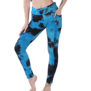 2-Piece <b>Crop</b> <b>Top</b> and High-Waisted Shorts Set Spandex/Nylon Material Quick Dry Elastic Waist - Product Image 5