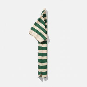 Chemises à manches courtes rayées personnalisées pour hommes, de haute qualité, en tissu tissé 100 % coton avec motif imprimé, vente en gros - Product Image 4