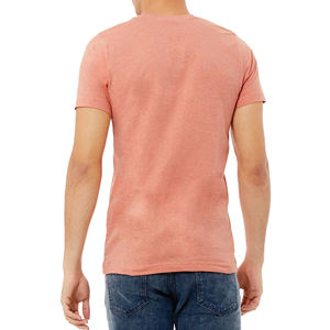 Camiseta de Hombre de Punto Sólido, Cuello Redondo, 100% Algodón, Transpirable, Cómoda, de Corte Regular, Manga Corta, Casual, de Secado Rápido - Product Image 2
