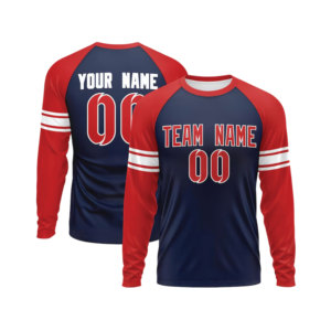 Maillot de sport à manches longues personnalisé OEM, en polyester, séchage rapide, uniforme d'équipe en gros, fabricant de marque privée - Product Image 3