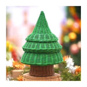 Traditional Rattan Bell Decoration Reimagined for Modern Christmas Interiors Retail Displays and Seasonal Gift Collections - Product Image 5
