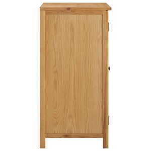 Armoire en bois de chêne massif taille 29.9 \ "x20.5 \" x41.3 \" - Product Image 4