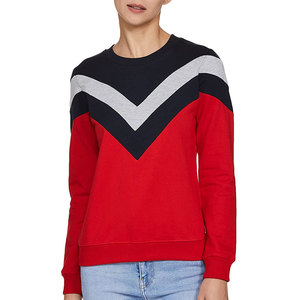 Sweat-shirt noir uni confortable et pantalon cargo tendance à taille haute en coton/polyester, ensemble de survêtements pour femmes. - Product Image 1