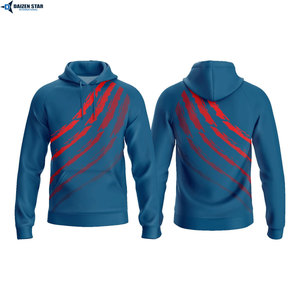 Sweat Wicking Sports Hoodie Intensive Training Hoodie Durable Gym Wear OEM Production - Product Image 2