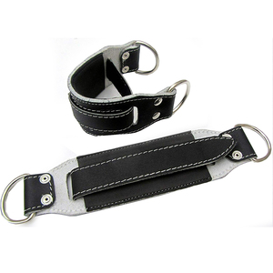 Leather Gym <b>Ankle</b> Strap with Non-Slip Design for Weight Lifting Leg & Glute Exercises Compression Protection Leather <b>Ankle</b> Strap - Product Image 2