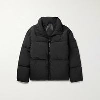 Blouson d'hiver matelassé pour homme, style streetwear urbain, avec capuche et design patchwork, marque privée OEM, vente en gros