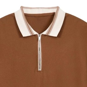 บริการรับผลิตเสื้อโปโลแบบกำหนดเอง (OEM) เสื้อโปโลคุณภาพสูงสำหรับการสร้างแบรนด์ เสื้อโปโลแขนสั้นแฟชั่น เสื้อโปโลเรียบ - Product Image 6