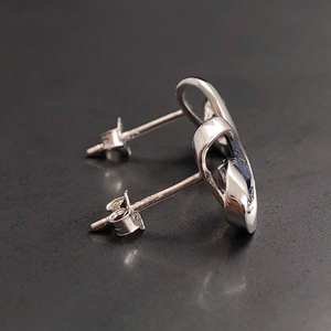 Pendientes de Zafiro en Forma de Corazón, Plata de Ley, Piedra de Nacimiento de Septiembre, Regalo para Cumpleaños, Navidad, Aniversario de Boda - Product Image 2