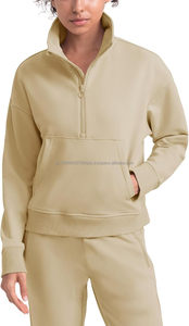 Ensemble de survêtement 2 pièces en coton 100% unisexe, personnalisable avec étiquette privée OEM/ODM, avec pantalon de survêtement et veste à boutons en dentelle - Product Image 3