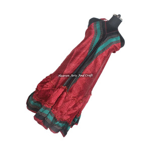 Sari de Seda / Shari, Ropa Tradicional India y Pakistaní para Mujer, Estilo Hippie Bohemio, Cuello en V, Prendas Vintage, Precio al por Mayor, Surtido - Product Image 1