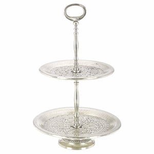 Accessoires de décoration de table d'hôtel, supports à gâteaux pour mariages et fêtes, support à gâteau en métal au design exclusif - Product Image 2