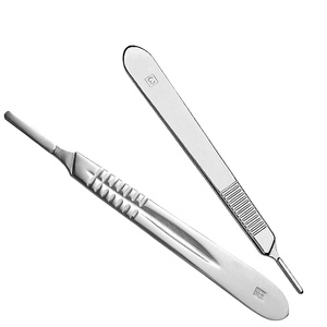Instrumental Quirúrgico de Acero Inoxidable, Tijeras Manuales, Pinzas, Portaagujas, Mango de Bisturí, Kits de Disección, Certificado CE Clase I - Product Image 3