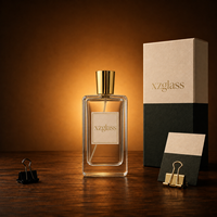 Botol Parfum Persegi Panjang Grosir, Botol Parfum Kosong Isi Ulang, Warna Dapat Disesuaikan, Logo Sablon