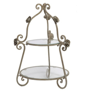 Round Metal Cake <b>Stand</b> Set 5 Piece Gold Frame White Marble <b>Top</b> Dessert <b>Display</b> For Home Decor Wedding <b>Table</b> Decor Centerpiece - Product Image 3