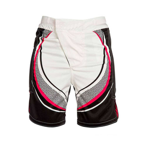 Shorts de sport unisexe noirs, anti-humidité, respirants, séchage rapide, taille élastique, couleur unie, personnalisables avec nom de joueur sur le devant - Product Image 2