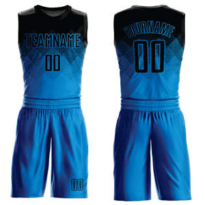 Uniformes de Baloncesto para Hombre de Último Diseño, Logotipo Personalizado, Color Sólido, Transpirable, Ecológico, Cuello en V, Secado Rápido, Alta Calidad, OEM - Product Image 2