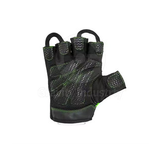 Leather Half <b>Finger</b> Weightlifting Gloves for Men-Customizable Colors Non-Slip Adjustable Wrist <b>Strap</b> - Product Image 6