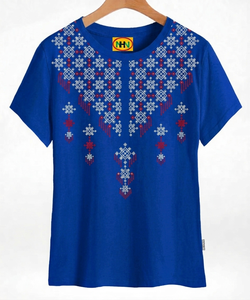 Robe T-shirt décontractée en coton à manches courtes pour femme, taille XXL, style western long, en tissu tricoté respirant, écologique et personnalisable - Product Image 2