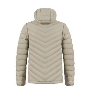 2025 New Design Stand Collar Men's Puffer Jackets Wholesale Hot Sale Customized Winter Thick Warm Puffer Jackets - Product Image 5