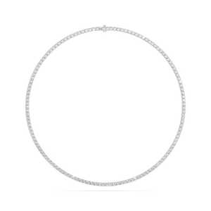 Wholesale VVS1 Round Cut Moissanite Tennis <b>Chain</b> Necklace 925 Sterling Silver Hip Hop <b>Iced</b> <b>Out</b> Men Women Party Jewelry - Product Image 1