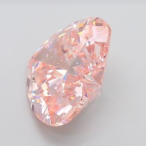 Jk Creation - Diamante Cultivado en Laboratorio CVD, Color Naranja Rosado Intenso, Corte Corazón, Cultivo Sostenible, Certificado IGI, VS2 - Product Image 3