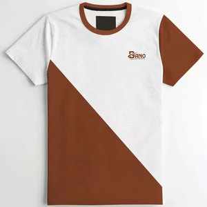 Camiseta de Verano para Hombre, Diseño 2026, 100% Algodón, Transpirable, Informal, Servicio OEM, Logotipo Personalizado, Venta al Por Mayor - Product Image 1