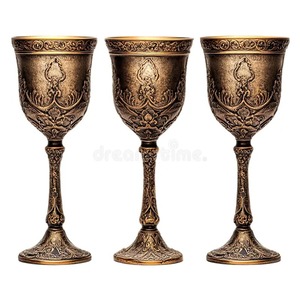 แก้วไวน์โลหะขัดเงาทรงสวยทันสมัย - Product Image 5