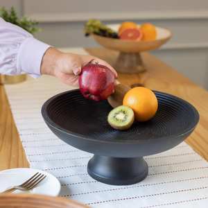 Frutero Japonés de Aluminio Plateado Moderno Personalizado, Hecho a Mano, Estilo Clásico, Pulido, Decorativo, para Servir en Fiestas - Product Image 4