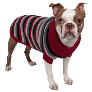 Maglione per Cani a Collo Alto in Maglia Intrecciata, Abbigliamento Casual per Animali Domestici - Product Image 1