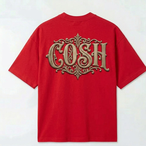 T-shirt streetwear surdimensionné pour hommes, imprimé graphique, manches courtes, col rond, décontracté, pour la gym, le fitness, à la mode - Product Image 2