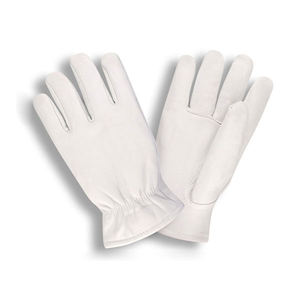 Guantes de Seguridad de Piel Serraje para Trabajo y Construcción con Forro de Algodón Integral, Talla Única, Piel Sintética - Product Image 1