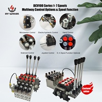 Vanne de commande directionnelle hydraulique Hy-Waloil DCV100 à 3 sections, 100 L/min, 315 bars, pour irrigation, vente en gros usine