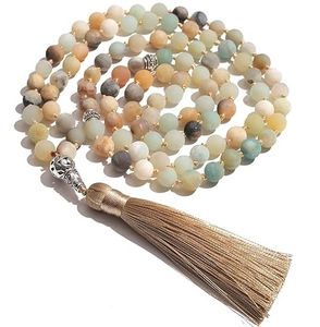 Cuentas de Oración Musulmanas Tasbeeh de Alta Calidad, 100 Cuentas de Cristal y Metal, Hermosas Cuentas de Oración Rosadas en Oferta - Product Image 1