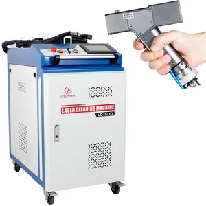 gold mark cnc cleaning laser 500w pulse laser cleaning machine backpack pulse laser cleaning machine