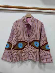 Manufacturer Embroidery Suzani Autumn Jacket Cotton Suzani Jacket Bohemian Women Suzani <b>Coat</b> Embroidered Cotton Suzani Jacket - Product Image 5