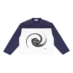 เสื้อยืดแขนยาวผู้ชายคุณภาพสูง สวมใส่สบาย ระบายอากาศได้ดี ราคาขายส่ง พร้อมลายตัวอักษร - Product Image 3