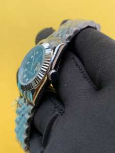 BOJ Plain R.O.L.E.X.60 36mm Diamond On Dial Stainless Steel <b>Mechanical</b> Automatic Analog Wrist <b>Watch</b> For Women Price Hot Sale - Product Image 3