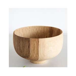 Bol à fruits en bois d'acacia de haute qualité, artisanal, poli, décor ivoire, style plume naturelle, pour la maison - Product Image 1