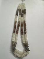 Mélange de Pierres Naturelles : 2 Pierres de Lune Pêche, 4 Quartz Champion, 4 Cornalines, 1 Hessonite, 3 Citrines, 7 Heishi Rondelles Facettées de Qualité Supérieure, Coupe Allemande