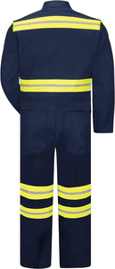 OEM Reflective <b>Overalls</b> High Visibility Waterproof Windproof Safety Workwear for Industrial <b>Construction</b> Road Outdoor Protection - Product Image 2