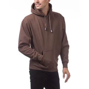 เสื้อฮู้ดดี้ฤดูหนาวคุณภาพสูงแบบ OEM ODM สำหรับผู้ชาย ทรงปกติ ผ้าฝ้าย 100% ระบายอากาศได้ดี ดีไซน์กระเป๋าเสื้อ - Product Image 4