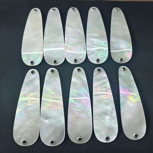 Señuelo de Concha de Nácar Blanco Lysiw para Pesca en Superficie, Uso en Agua Dulce y Salada - Product Image 4