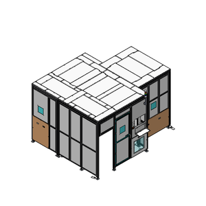 Nouvelle boîtier en aluminium extrudé pour équipements d'automatisation industrielle, lignes de production de convoyeurs, finition anodisée, personnalisable - Product Image 1