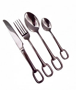 Modern Stainless Steel Flatware Set With <b>Mirror</b> Polish Dishwasher Safe Gor Wedding And Dining Essentials - Product Image 1
