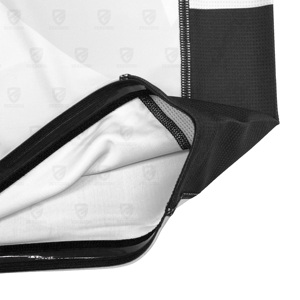 Vente en gros de rashguards de BJJ personnalisés par sublimation, UPF50+, antibactériens, à séchage rapide, respirants, à manches courtes pour hommes, avec nom de marque personnalisé - Product Image 6