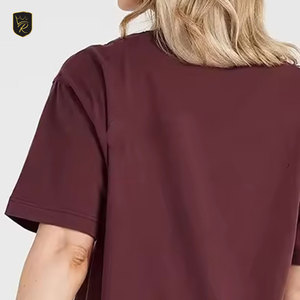 เสื้อยืดโอเวอร์ไซส์ผู้หญิงลำลอง ผ้าฝ้ายระบายอากาศ ทรงหลวม แขนสั้น แฟชั่นฤดูร้อน สวมใส่สบายทุกวัน - Product Image 6