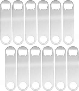 ที่เปิดขวดสเตนเลสแบนทนทานเครื่องมือม็อกเทลสำหรับเบียร์และเครื่องดื่ม - Product Image 1