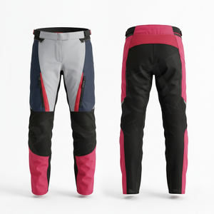 Pantalon de moto imperméable personnalisé avec logo imprimé, respirant, coupe-vent, pantalon de cyclisme, pantalon de protection pour motards, homme - Product Image 6