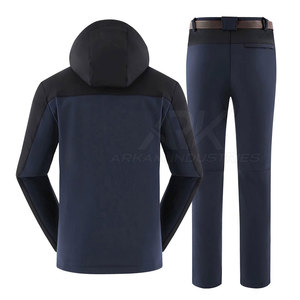 Ensemble veste et pantalon softshell élégant et durable avec tissu respirant - Product Image 2